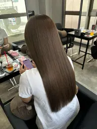 【ツヤっと可愛い王道モテカラー✨】Brown color➕トリートメント