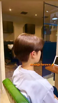 【🍊ビタミンオレンジカラー🍊】カラー➕クイックトリートメント