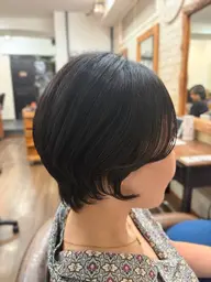 50.60代のふんわりショートカット✂︎（3センチ以上）