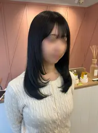 顔周りレイヤーカット＋3stepトリートメント✨