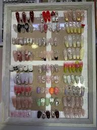 【定額𝓐3|シンプル】上品華やかな透明感ネイル