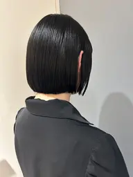 カット+縮毛矯正+フローディアトリートメント