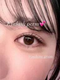 【 💙6月限定💙 】束感まつ毛👀✨🎀まつげパーマ( ơᴗơ )♡(上)