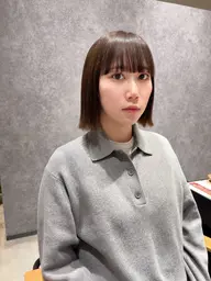 ボブカット+トリートメント🎀【ボブ~肩上までカット可能な方限定】