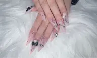 ❤︎𓆩︎ 〔チップ10本長さだし➕持ち込みデザイン〕𓆪❤︎ パーツ乗せ放題❤️🩹オフ込み