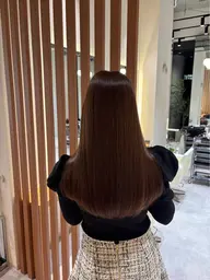 【次世代の縮毛矯正】《30歳以上向け》巻ける!縮毛矯正+カラー
