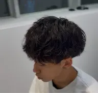 カット+デザインパーマ+ケアトリートメント