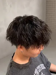 【✨️新規限定✨️】メンズカット➕ツイストスパイラルパーマ⚡️/ツイスパ/ツイスト/スパイラル/町田美容院/マッシュ
