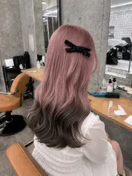 ✝️期間限定✝️ブリーチ１回➕デザインカラー➕トリートメント
