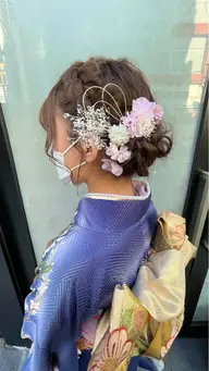 🤍【卒業式限定】袴着付け+ヘアセット