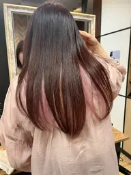 【ミニモ限定✨】ケアブリーチインナーカラー➕髪質改善トリートメント(ケアプロ)