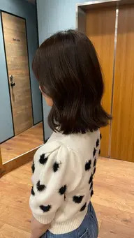 【垢抜けNo.1🩷】似合わせカット＋透明感カラー＋4STEPトリートメント🌷