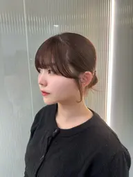 前髪顔まわりカット