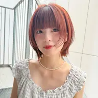 レイヤーボブカット+超音波アイロン付きトリートメント🫧
