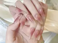 💐★6月限定★ 【チップ長さだし】チークネイ