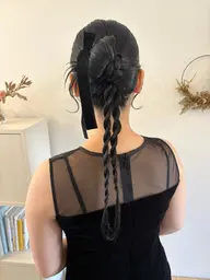 💙土日💙✨💐【ヘアセット】💐✨7:00〜ご案内可能です🌟参列ヘアセット ライブヘア イベントヘア