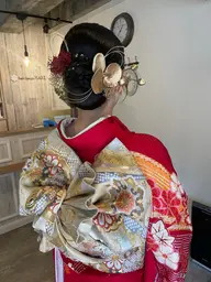 振袖着付け➕ヘアセット
