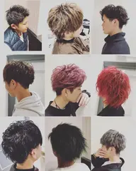 メンズカット & パーマ&トリートメント