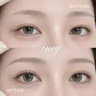 🩵人気𝐍𝐨. 𝟏眉メニュー┊︎WAX➕間引き➕メイク仕上げ🩵【西新宿☆当日予約◎】