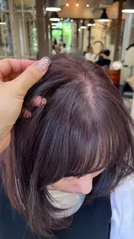 🍇💇🏻ワンカラー+シャンプーブロー🛁🫧【平日のみすぐ予約募集中♪】