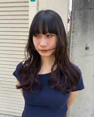 カット（ロング、ボブ）＋ワンカラー
