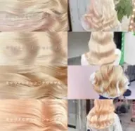 💕🦄ホワイト系はコレ🦄💕 🌸2回ケアブリーチ➕ケアカラー➕トリートメント🍯🌸