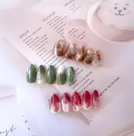 NEW🩷KUGO秋ネイル💅🩷🩷カフェラテ☕️いちごラテ🍓✨抹茶ラテ🍵🌱オフ込み5200円