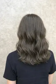 【極上ケアカラー】ダメージレスプレミアムフルカラー＆3stepトリートメント＆すっぴんヘアエステ＆デザインロックケア