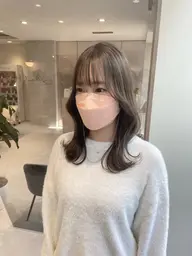 🕊️人気No. 1🕊️カット+ケアカラー+オージュア5stepトリートメント