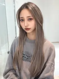 💕韓国風カット＋縮毛矯正＋生オイルトリートメント💇🏼‍♀️