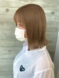 🌼💛ケアしながら明るくしたい人💛🌼【ケアブリーチ】+【透明感ワンカラー】+【ナノミストTR】