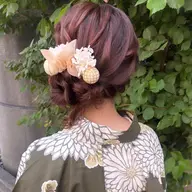 浴衣ヘアセット