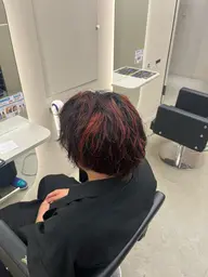 ブリーチ+カラーリング