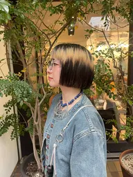 【レディース限定ボブカット+トリートメント】