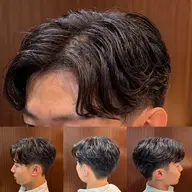 メンズ💈ビジネスカット+パーマビジネススタイル(ツイストスパイラル＆スパイラルパーマは別のメニューからご予約ください)