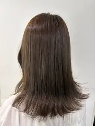 【カラーモデル募集】✨️セミロングまで限定✨️透明感×艶感 ワンカラー🫧 透明感カラー/艶感カラー/似合わせカラー