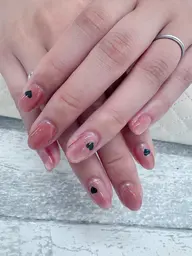 【マグネットネイル＋追加アート✨】キラキラ可愛いマグネットネイルに、お好きなアートをプラスして華やかに💎✨🧲