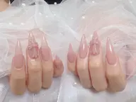 🌟SNS話題沸騰中｜自爪メニュー　3Dビッグクロムネイル　7980➡️5680