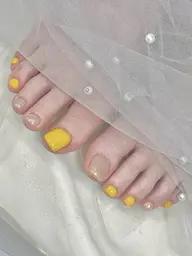 【オフなし】💜フット:ワンカラー※口コミ必須