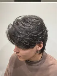 【毛流れパーマ】メンズカット+ニュアンスパーマ