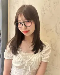 似合わせレイヤーカット＋透明感カラー＋ヘアパック