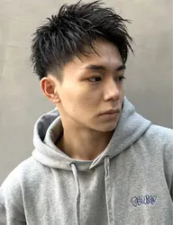 【8/14限定】 爽やかアップバング メンズカット ¥1000