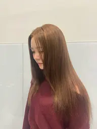 【ブリーチなし】カラー+補修トリートメント❣️