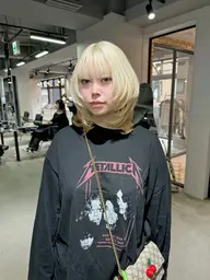🫧人気No.2🫧ご相談ブリーチ➕艶カラー➕TR