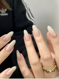 【チップ長さだし】✨ワンカラー＋ミラーネイル