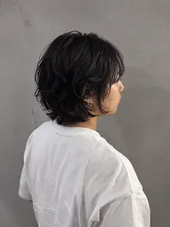 カット＋パーマ👩‍🦱🧡