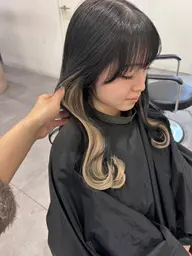 インナーエクステ10本 👒 ́- (取り扱いカラーに限りがある為、事前に希望の色味をdmで送って下さい)