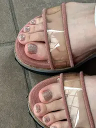 【オフあり】　フットネイル　マグネットorフラッシュ🦶🧲⚡️ 他店オフ+500円