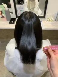 【🎀営業後限定🎀】☔️梅雨のメンテナンスに☔️縮毛矯正+シャンプー&ブロー