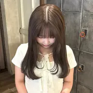 カット+ブリーチなしダブルカラー🍑